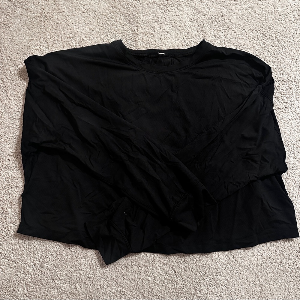 Cropped LuLuLemon Athletic Shirt